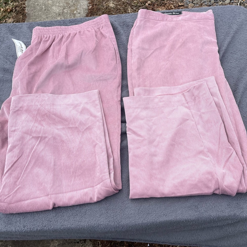 🔥 NWT TWO pair 🔥 Plus Sized 24w Super Stretchy pants